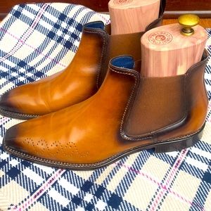 Mens Mezlan Chelsea boot, Whiskey
